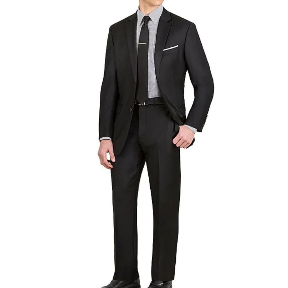 Ralph by Ralph Lauren Athletic-Fit Solid Wool Suit